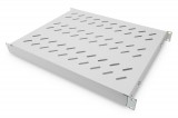 Digitus 1U fixed shelf for 600mm depth racks 44x482x350mm adjust. 350-550mm depth Grey DN-97644