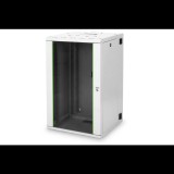 Digitus 20U 19" fali rackszekrény 600x600mm szürke (DN-19 20-U-3) (DN-19 20-U-3)