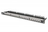 Digitus 24-port Patch Panel 0,5U Black DN-91422