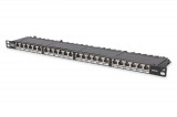 Digitus 24-port Patch Panel 0,5U Black  DN-91624S-SL-SH