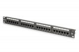 Digitus 24-port Patch Panel 1U Black  DN-91624U-CR