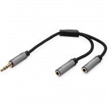 Digitus 510310 3.5mm Jack apa - 2x 3.5mm Jack anya Adapter (DB-510310-002-S)
