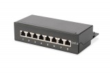 Digitus 8-port Patch Panel 1U Black DN-91608SD
