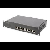 Digitus 8 portos Gigabit Managed Switch 10" (DN-80117) (DN-80117) - Ethernet Switch