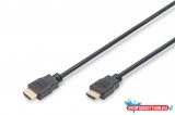 DIGITUS AK-330114-050-S High Speed Full HD 3D 30Hz 1.4 aranyozott Ethernet HDMI kábel 5m