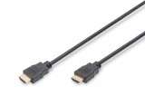 DIGITUS AK-330114-050-S High Speed Full HD 3D 30Hz 1.4 aranyozott Ethernet HDMI kábel 5m