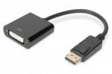 DIGITUS AK-340401-001-S Full HD 60Hz 1.1a DisplayPort - DVI-I Adapter 0,15m
