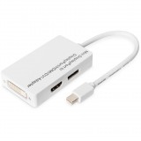 Digitus Assmann DB-340509-002-W Mini DisplayPort apa - DisplayPort/HDMI/DVI anya Adapter (DB-340509-002-W)
