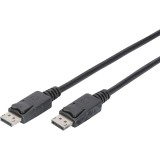 Digitus ASSMANN Electronic AK-340100-010-S 1 M Fekete DisplayPort kábel