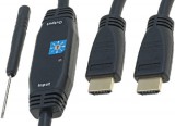 Digitus ASSMANN HDMI High Speed, erősítővel, A M/M 15,0m kábel