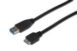 Digitus ASSMANN USB 3.0 SuperSpeed USB A - microUSB B 0.25m kábel