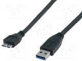 Digitus ASSMANN USB 3.0 SuperSpeed USB A - microUSB B 1m kábel