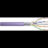 Digitus CAT 6 F-UTP installation cable, 250 MHz Bca (LSZH-1), AWG 23/1, 500 m drum, sx, purple (DK-1626-VH-5)