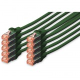 Digitus CAT 6 S-FTP patch cord, Cu, LSZH (DK-1644-050-G-10)