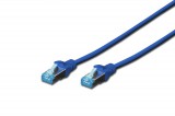 Digitus CAT5e SF-UTP Patch Cable 1m Blue DK-1532-010/B