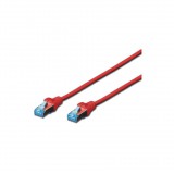 DIGITUS CAT5e SF/UTP PVC 3m piros patch kábel (DK-1531-030/R)