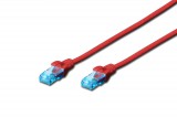 Digitus CAT5e U-UTP Patch Cable 1m Red DK-1511-010/R
