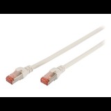 DIGITUS CAT6 S-FTP LSZH 1m 10-es csomag fehér patch kábel (DK-1644-010-WH-10)