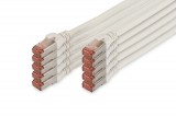 Digitus CAT6 S-FTP Patch Cable 2m White (10db) DK-1644-020-WH-10