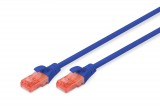Digitus CAT6 U-UTP Patch Cable 0,5m Blue DK-1617-005/B
