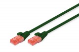 Digitus CAT6 U-UTP Patch Cable 2m Green  DK-1617-020/G