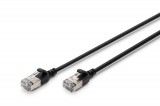 Digitus CAT6A F-FTP Patch Cable 3m Black DK-1632-A-030S-BL