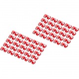 Digitus COLORCLIPS F PATCH CABLES RED FOR RJ45-CABLE 100 PCS (A-CC-R)