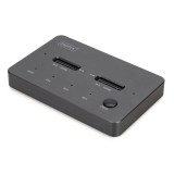 DIGITUS DA-71545 Dual M.2 NVMe SSD dokkoló állomás USB-C Gen2