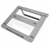 Digitus DA-90440 Variable Notebook Stand with 7-Port Pop-Out USB-C Docking Station Grey (DA-90440)