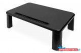 DIGITUS DA-90458 Állítható magasságú fekete monitor állvány