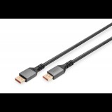 Digitus DB-340111-010-S Displayport 2.1 Kábel 1m - Fekete (DB-340111-010-S)