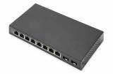 Digitus Digitus 8-Port Gigabit + 2 Gigabit SFP Ethernet Switch DN-80067