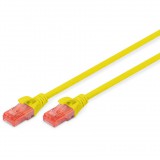 Digitus DK-1617-0025/Y CAT 6 Patch kábel 0.25 m Sárga (DK-1617-0025/Y)