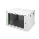 Digitus DN-19 07-U-EC állvány 7U Falra szerelhető állvány Szürke