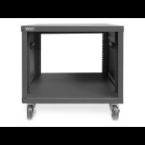 Digitus DN-48000 állvány 8U Szabadonálló állvány Fekete (DN-48000)