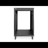Digitus DN-48001 állvány 16U Szabadonálló állvány Fekete (DN-48001)