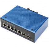 Digitus DN-651155 Ipari Gigabit PoE Switch (DN-651155)