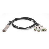 Digitus DN-81325 száloptikás kábel 5 M SFP+ 4x QSFP+ Fekete (DN-81325)