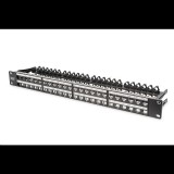 Digitus DN-91424 modular patch panel 48 port 1U 19" árnyékolt (DN-91424)