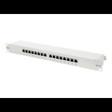 Digitus DN-91616S-B 19" Patch panel - 16 port (DN-91616S-B)