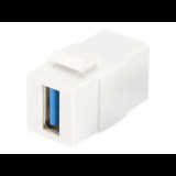 DIGITUS DN-93404 fehér USB A Keystone modul (DN-93404)