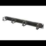 Digitus DN-97663 19" fésűs kábelrendező panel 1U - Fekete (DN-97663)