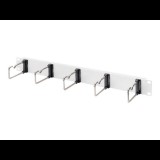 DIGITUS DN-97666 - cable management panel with rings - 1U - 19" (DN-97666)