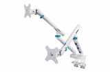 Digitus Dual Monitor Mount 2x35" White DA-90472