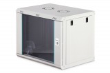 Digitus Dynamic DN-37104 19" 9U Falra szerelhető Rackszekrény Grey