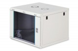 Digitus Dynamic DN-37106 19" 9U Falra szerelhető Rackszekrény Grey
