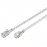 DIGITUS F/FTP CAT 6A RJ45 Patch kábel 1,5m - Szürke (DK-1632-A-015S)