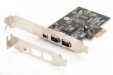 Digitus Firewire 400 2+1 portos PCIe kártya (DS-30201-5)