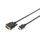 DIGITUS Full HD 60Hz DVI-D - HDMI type A kábel 2m