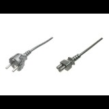 DIGITUS German power cable - CEE 7/7 (Type-F) (CEE 7/7) male/IEC C5 female - 1.8 m (AK-440103-018-S) - Tápkábel